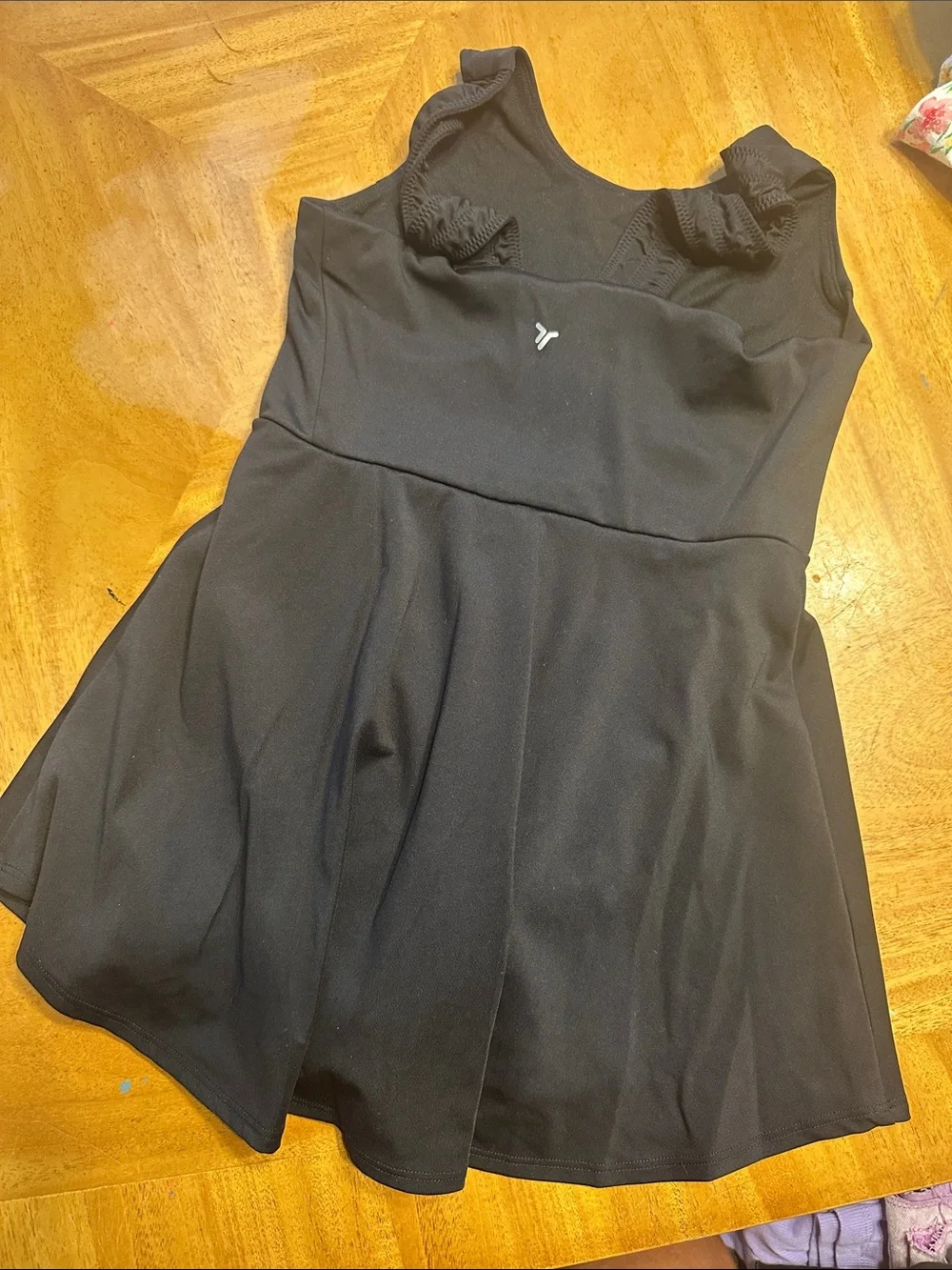 Old Navy Black Girls' Fit & Flare Casual Dress